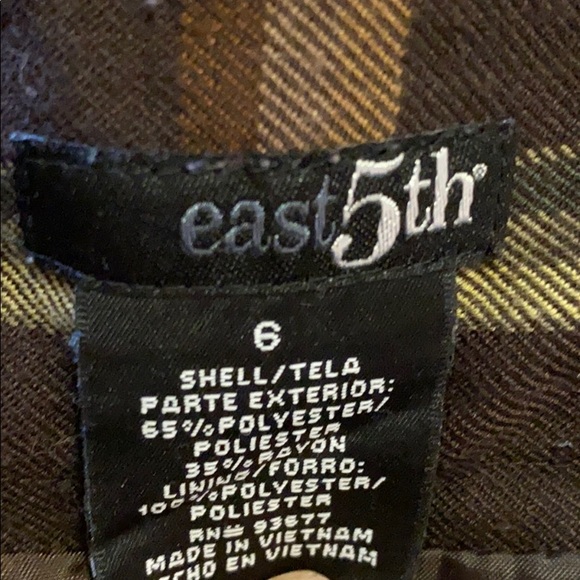 east5th Plaid Midi Skirt - Picture 7 of 7